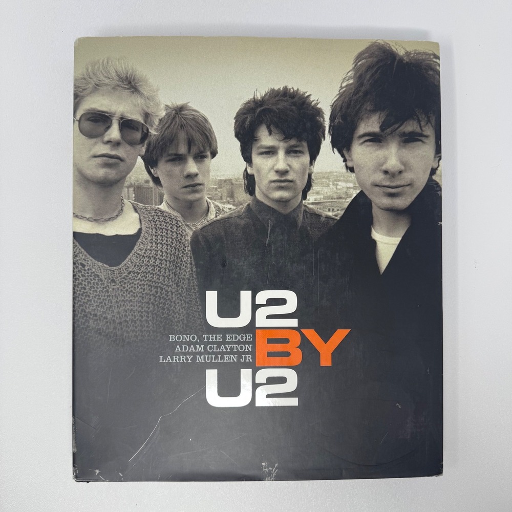 U2 by U2 Hardcover Book Bono The Edge Adam Clayton Larry Mullen Jr HarperCollins